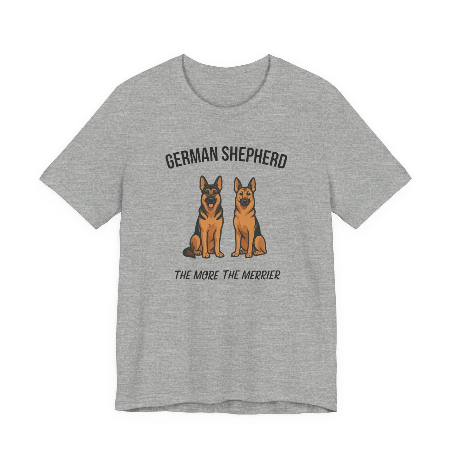 German Shepherd Lovers Tee, Adorable Dog Shirt, Unisex Pet Owner Gift