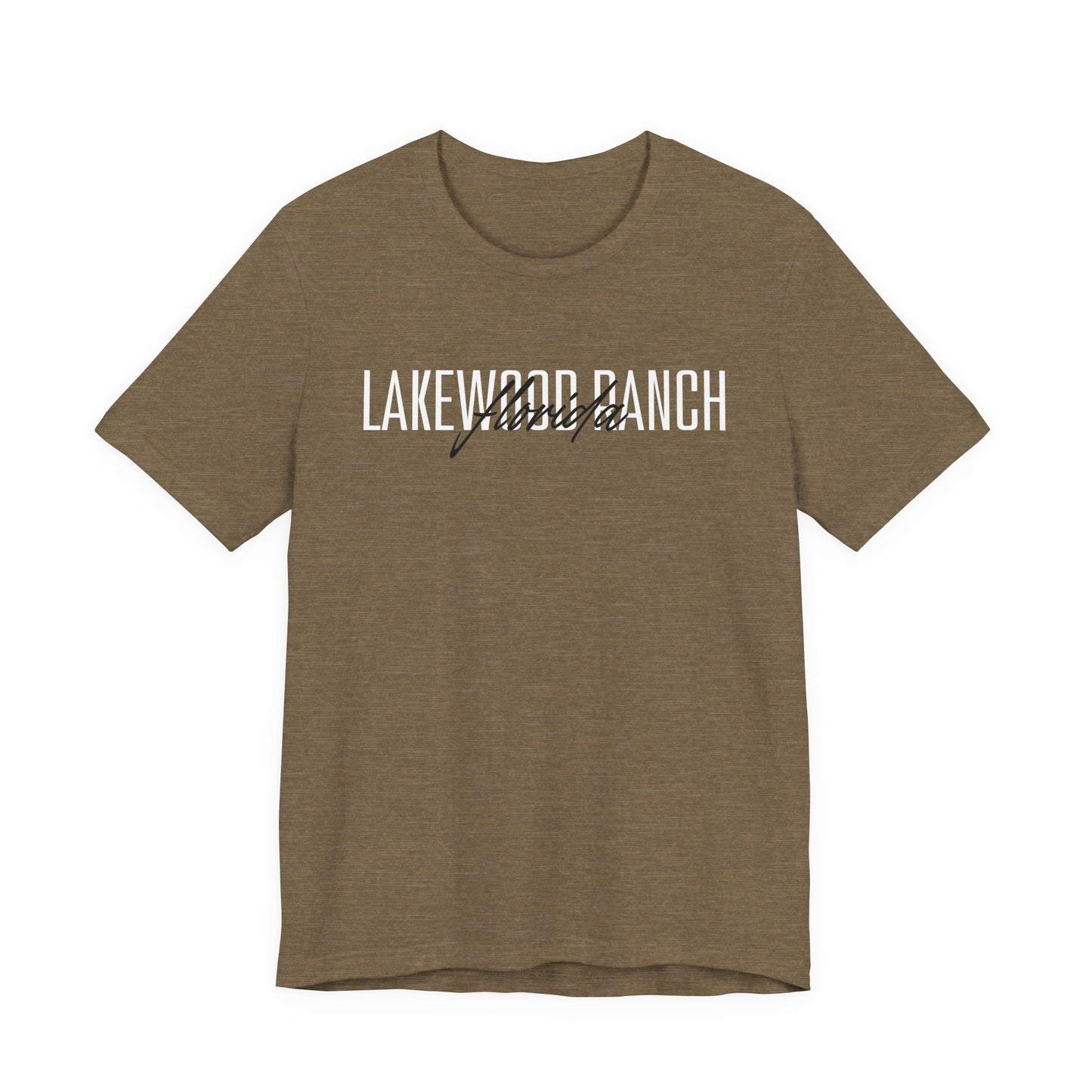 Lakewood Ranch Unisex Short Sleeve Tee, Casual Summer Shirt, Birthday Gift