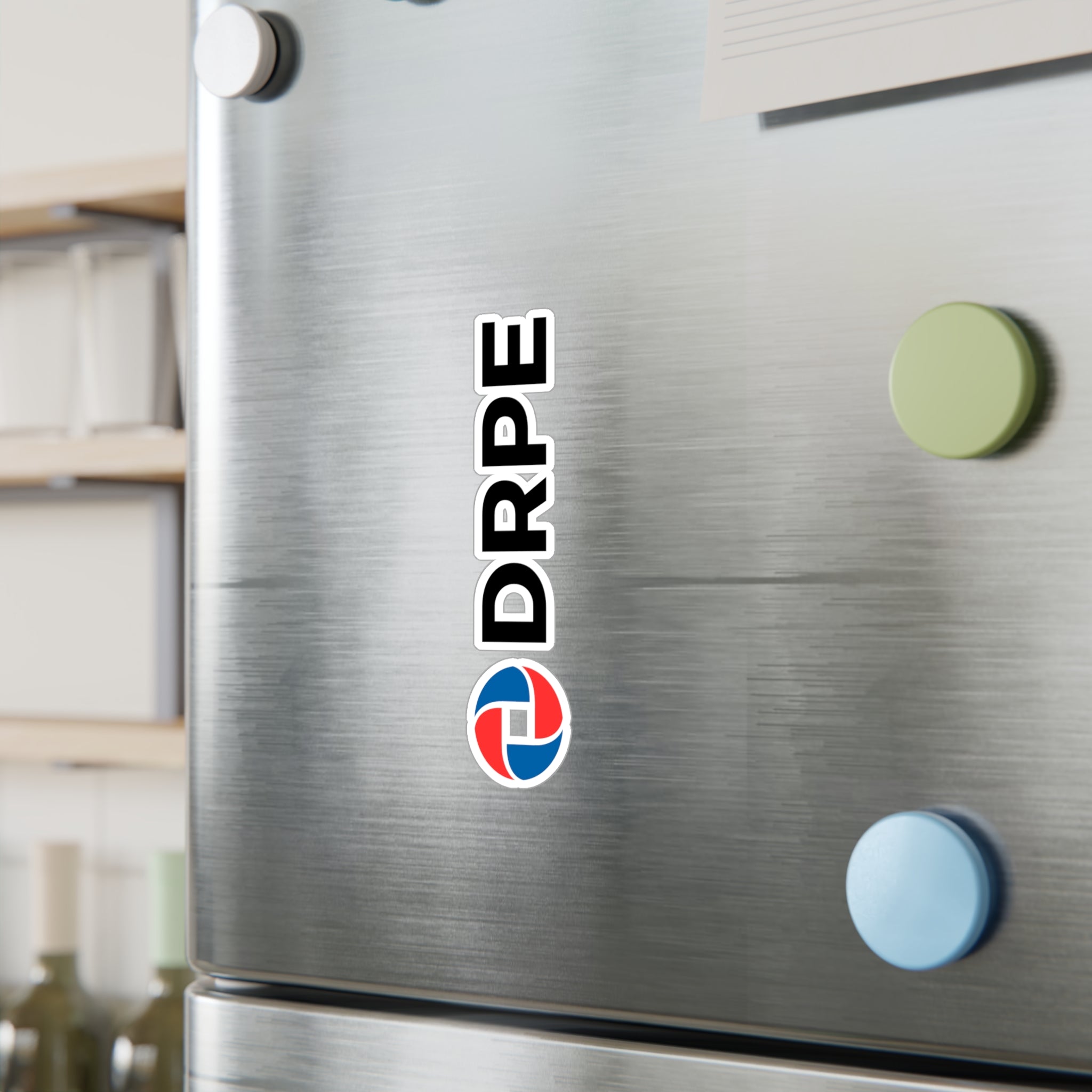 DRPE Vertical Logo Vinyl Decal