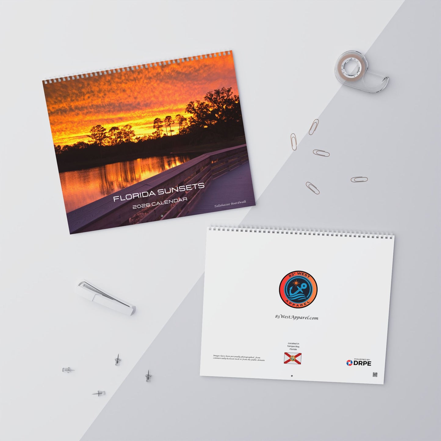 2026 Wall Calendar – Florida Sunsets