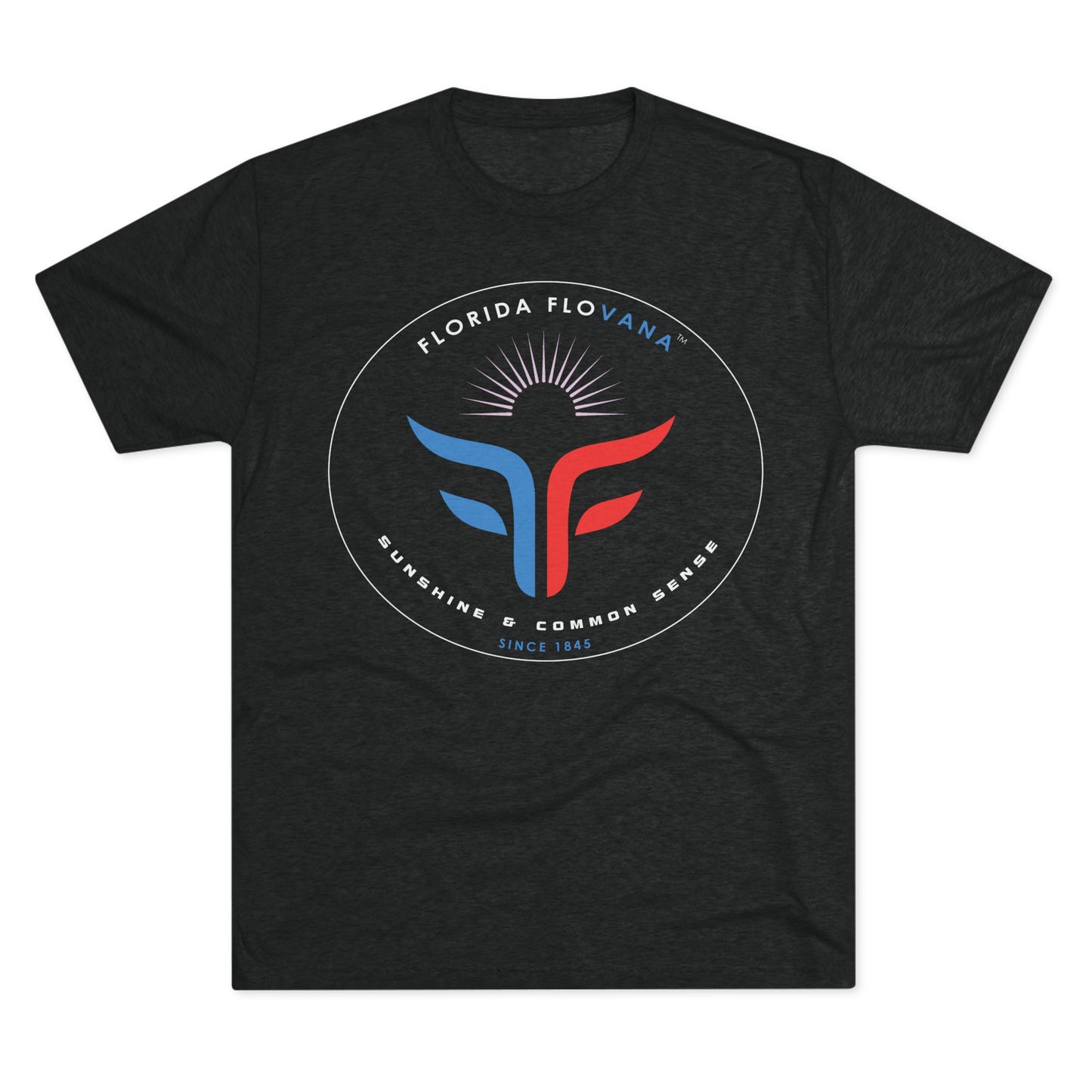 FLORIDA FLOVANA LOGO Unisex Tri-Blend Crew Tee