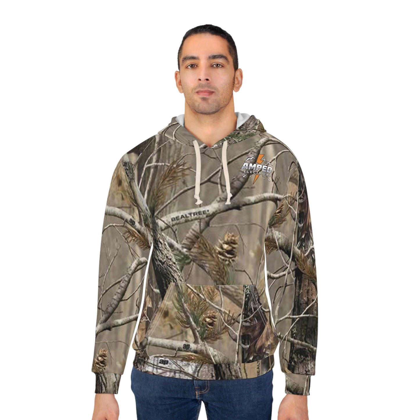 AMPED ELECTRIC COLLECTION | Unisex Camouflage Pullover Hoodie