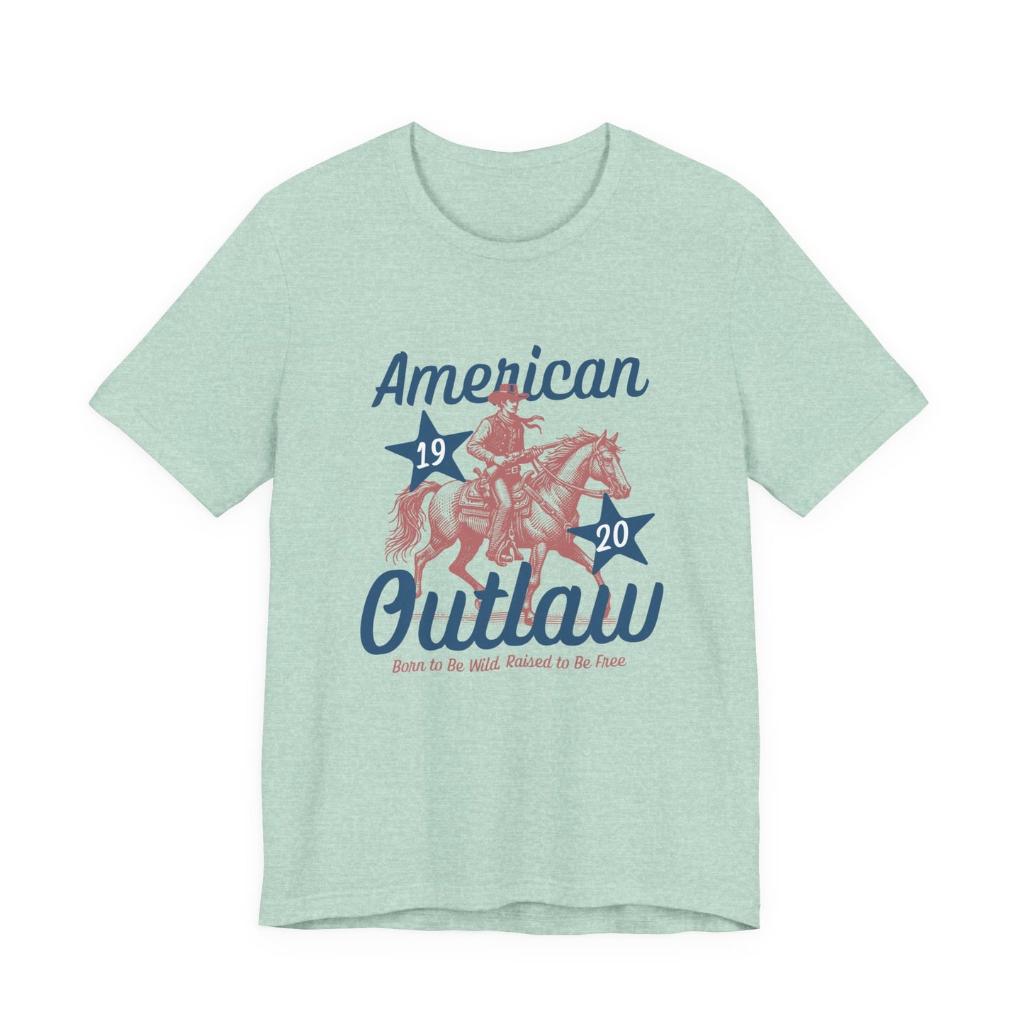 American Outlaw Graphic Tee | Unisex Jersey Short Sleeve Shirt