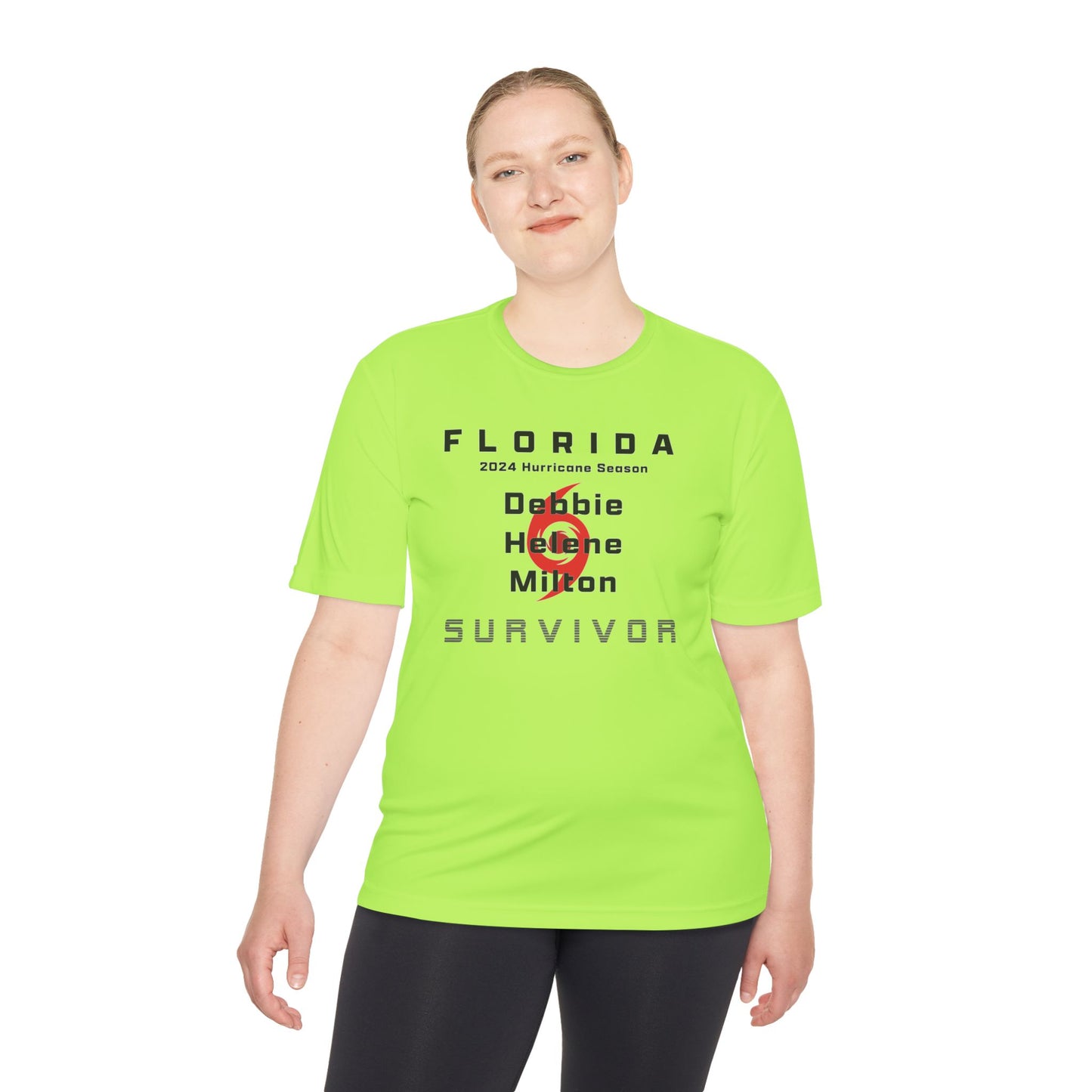 Florida 2024 Hurricane Season Unisex Moisture Wicking Tee
