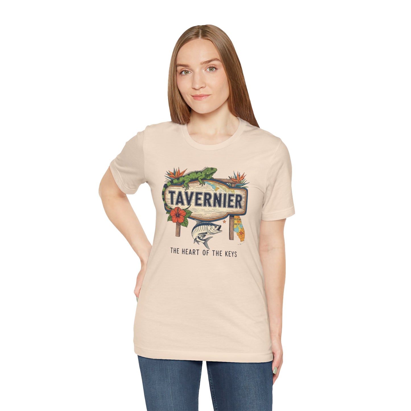 FLORIDA KEYS COLLECTION Tavernier Tropical Graphic Tee, Beachwear
