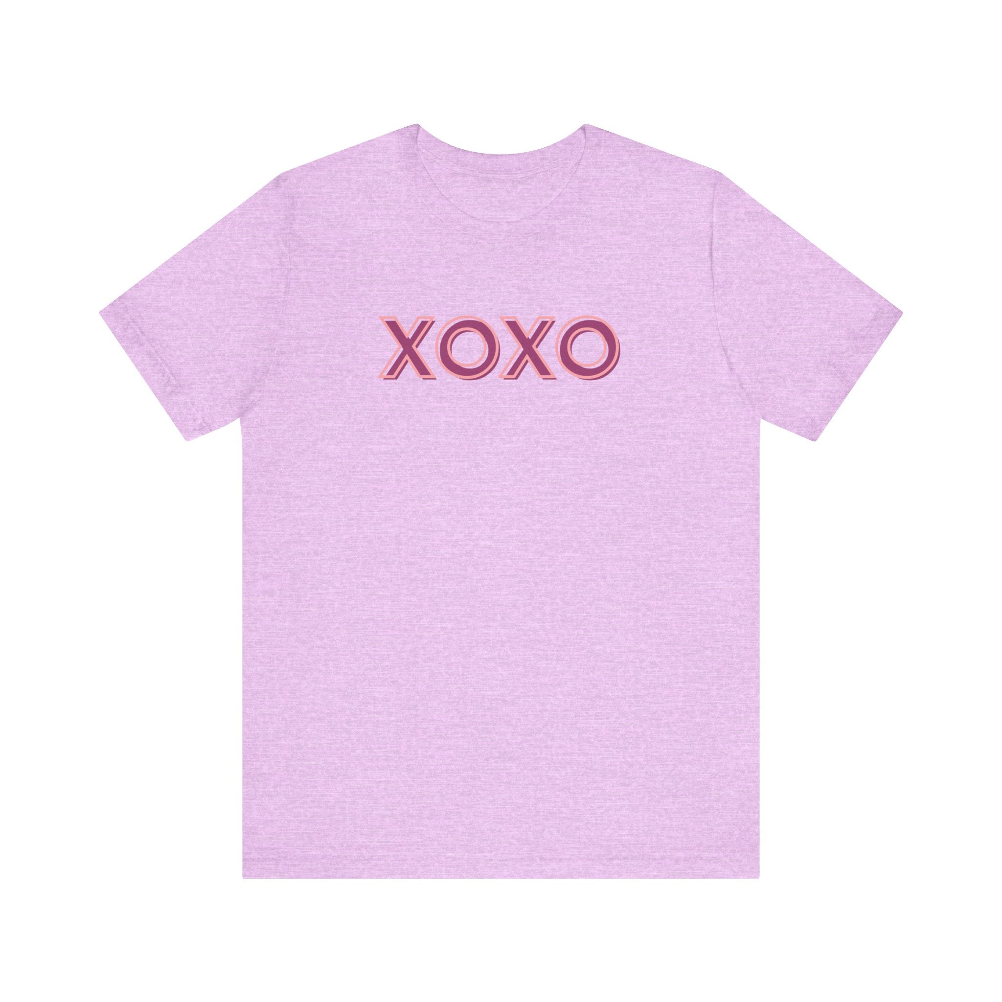 XOXO Unisex Jersey Tee - Perfect for Valentine's Day & Everyday Love