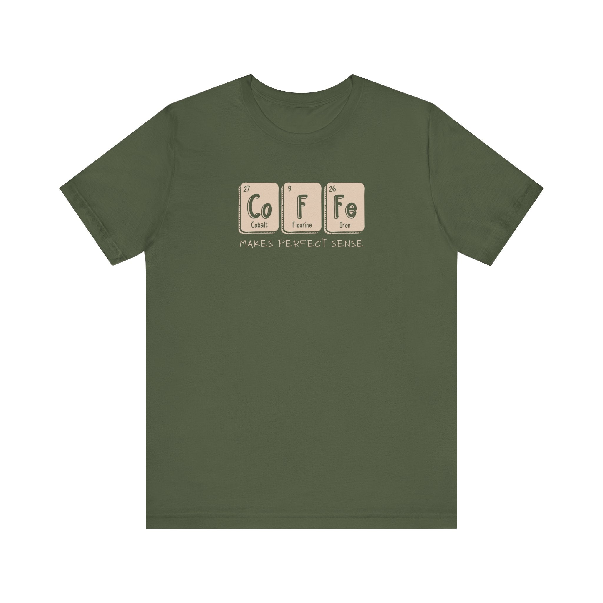 Coffee Makes Perfect Sense Unisex Tee - Fun Coffee Lover Shirt