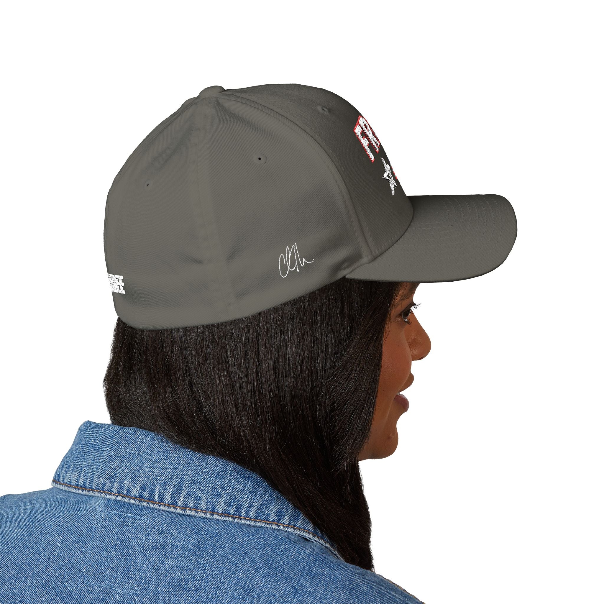 Patriotic Embroidered Cap | Freedom Isn't Free Hat, CK Signature