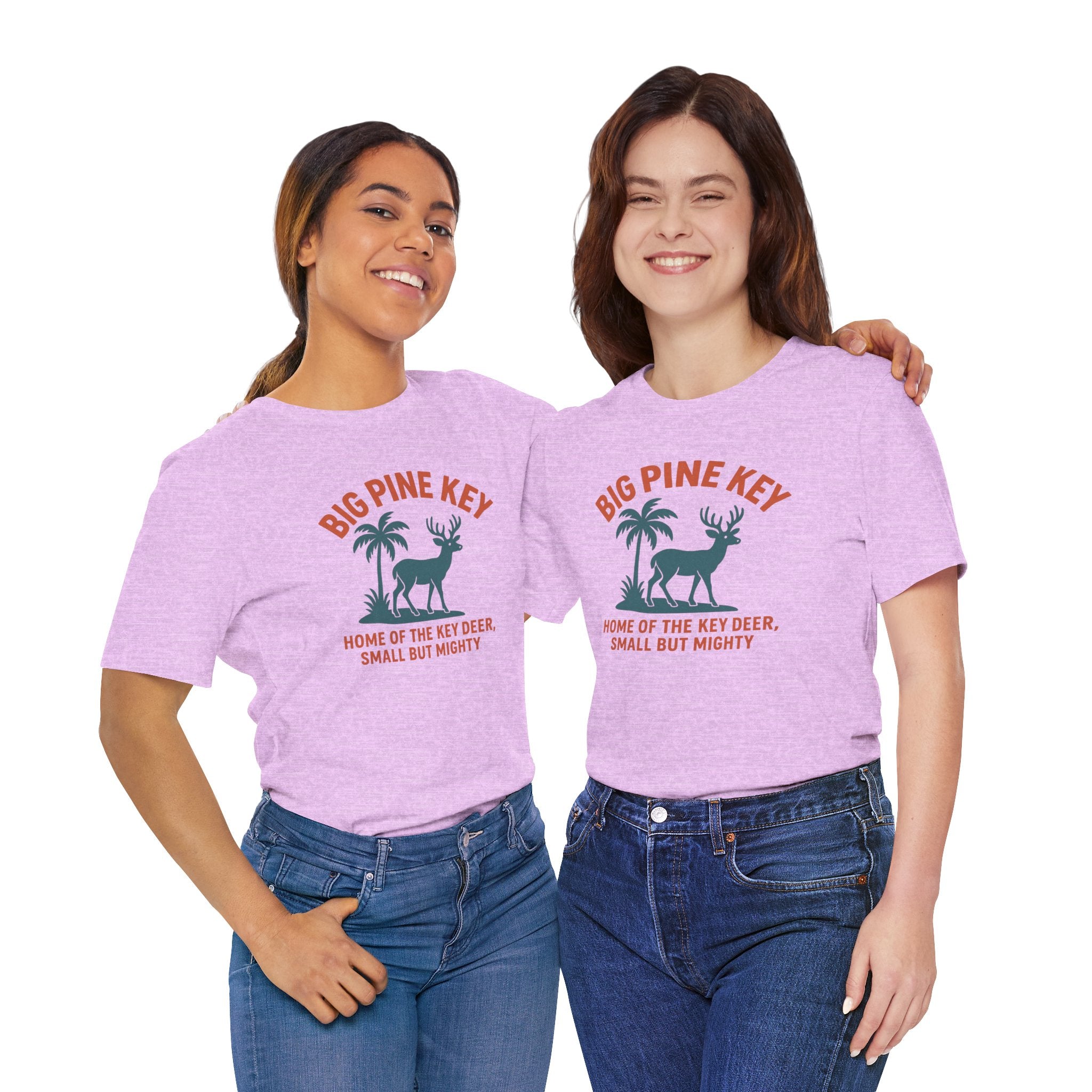 FLORIDA KEYS COLLECTION Big Pine Key Unisex Tee – Home of the Key Deer, Relaxed Fit Casual Shirt