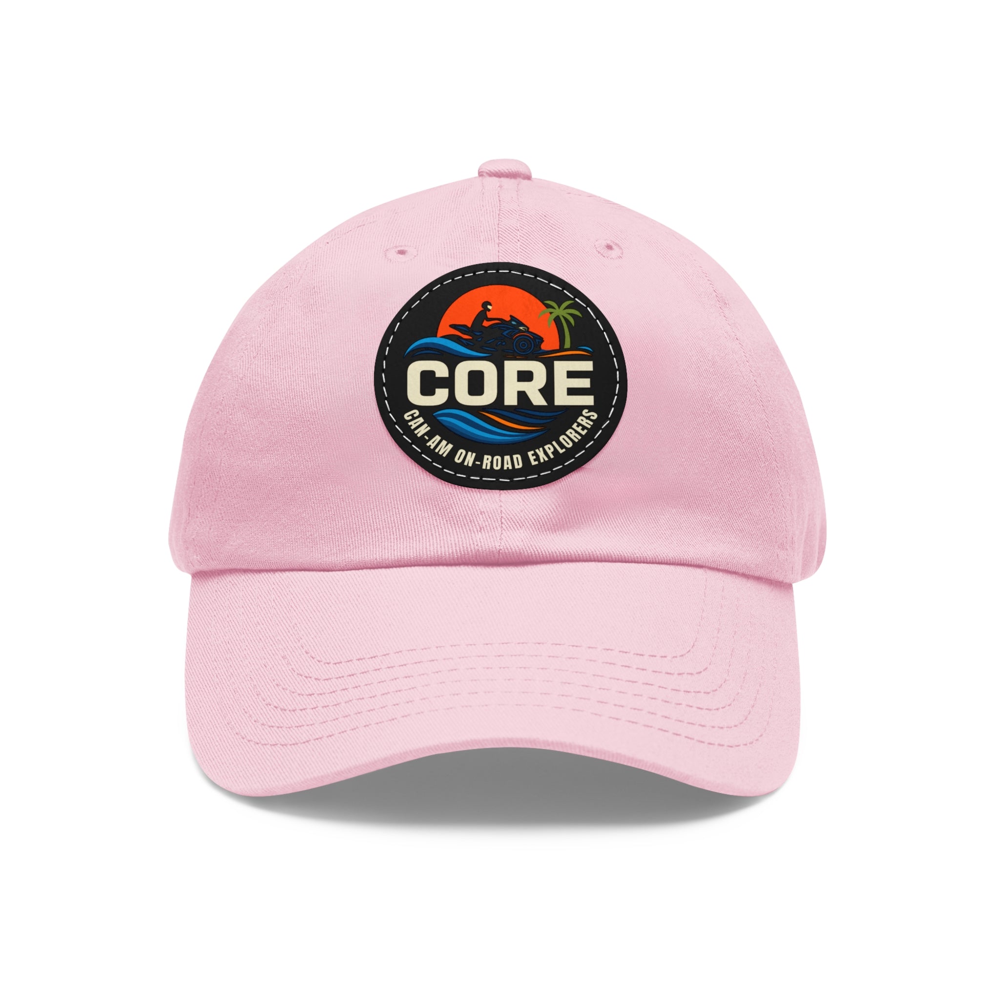 CORE Hat with Round Leather Patch | Outdoor Explorer Cap