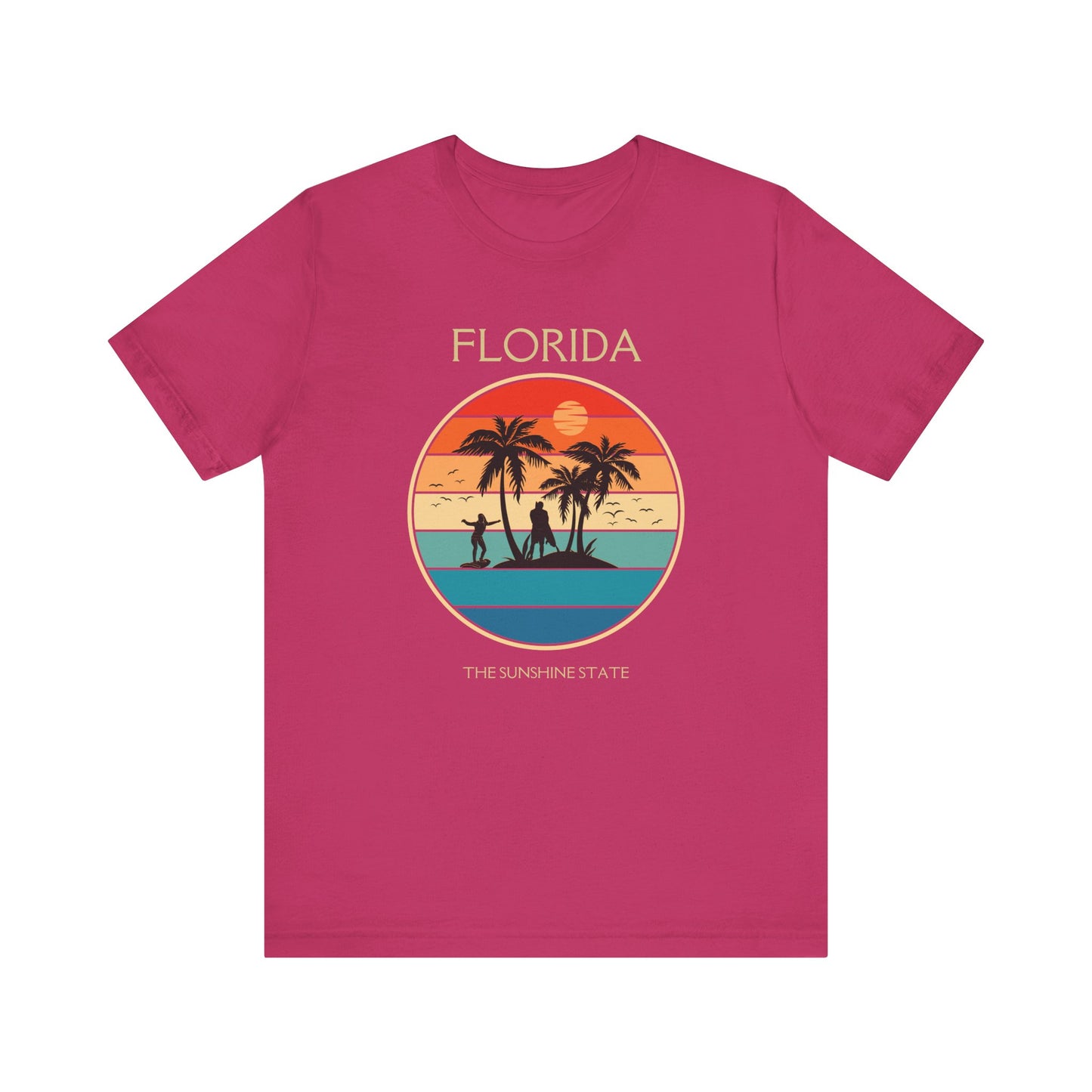 Florida Sunshine State Graphic Tee - Unisex Jersey T-Shirt