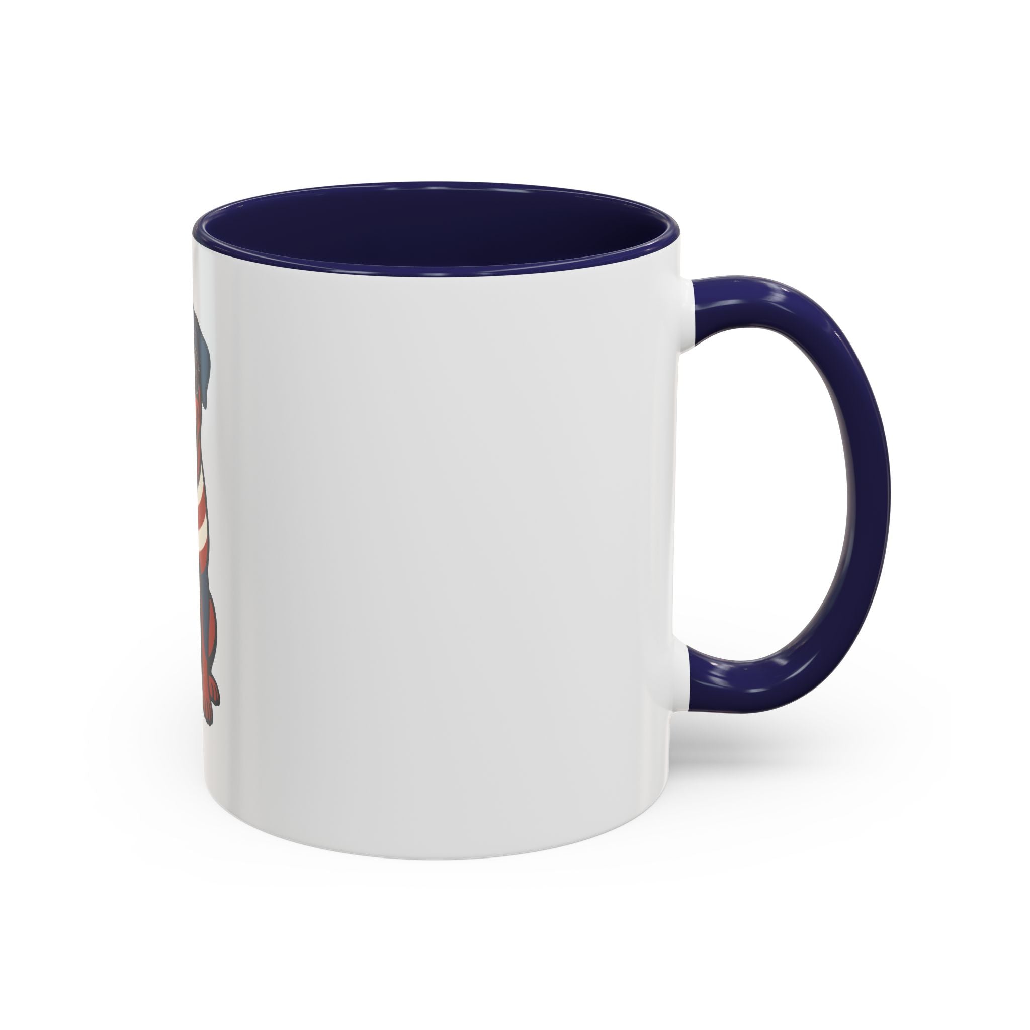 Patriotic Dog Mug, Rottweiler Coffee Cup, Cute Pet Lover Gift