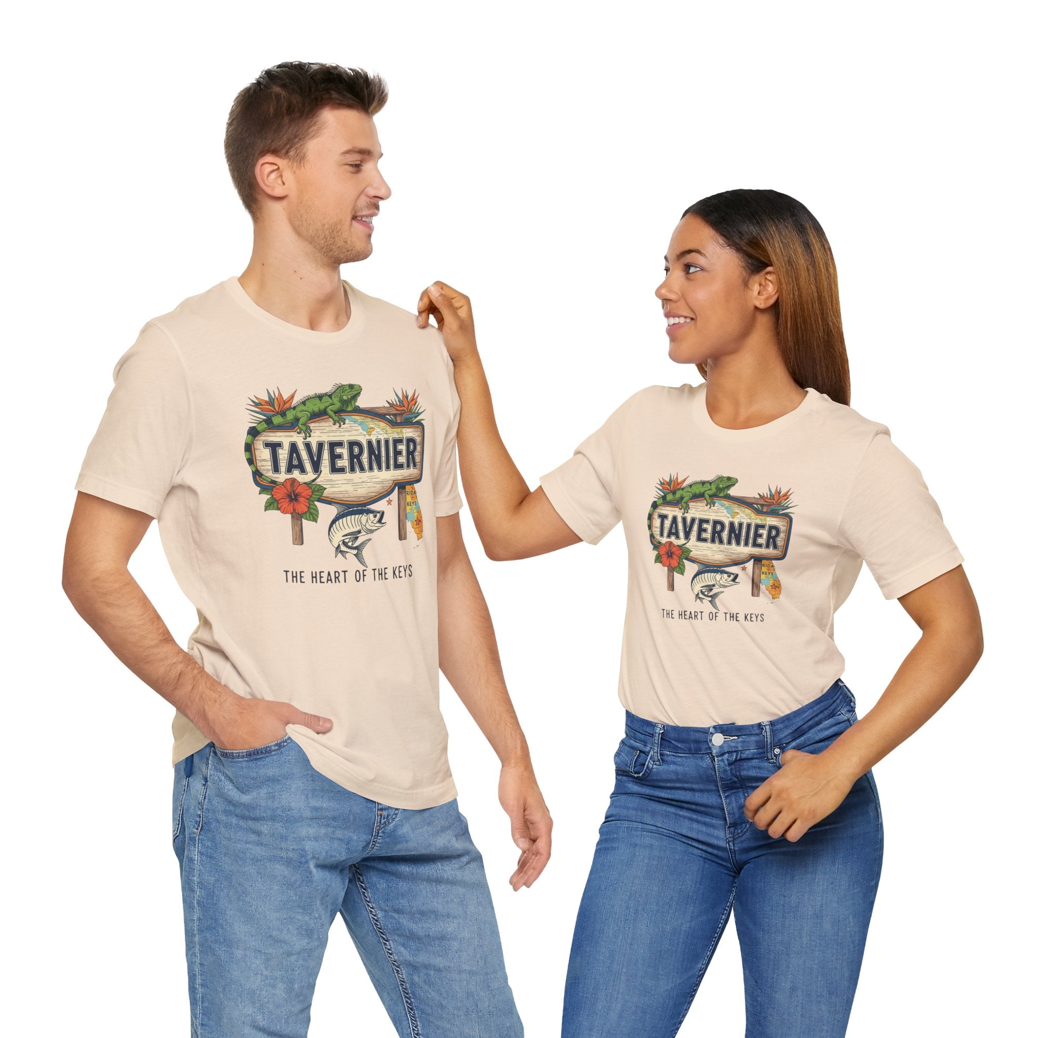 FLORIDA KEYS COLLECTION Tavernier Tropical Graphic Tee, Beachwear