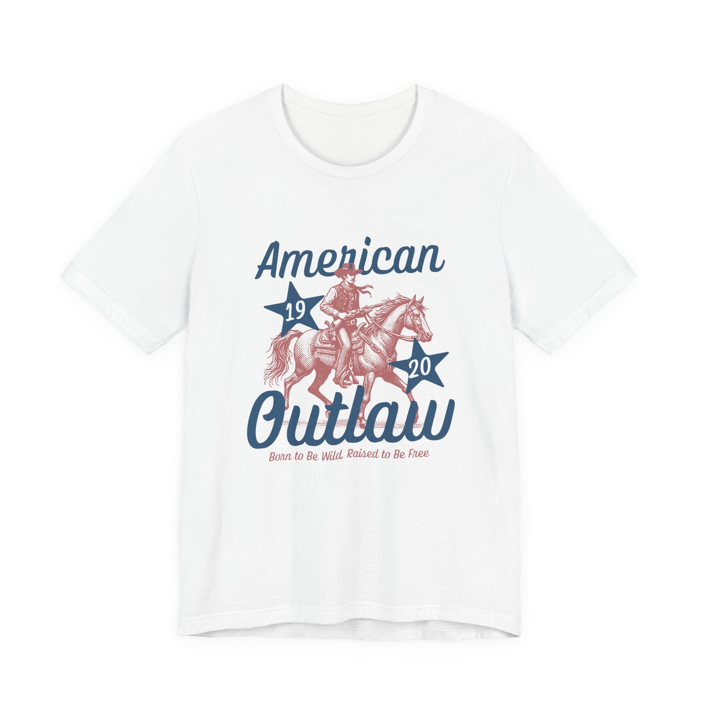 American Outlaw Graphic Tee | Unisex Jersey Short Sleeve Shirt