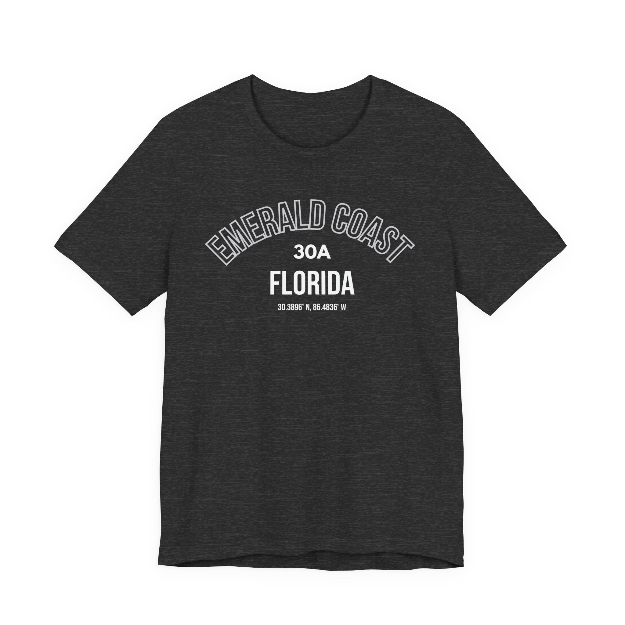 Emerald Coast 30A Florida Short Sleeve Tee - Casual Summer Shirt