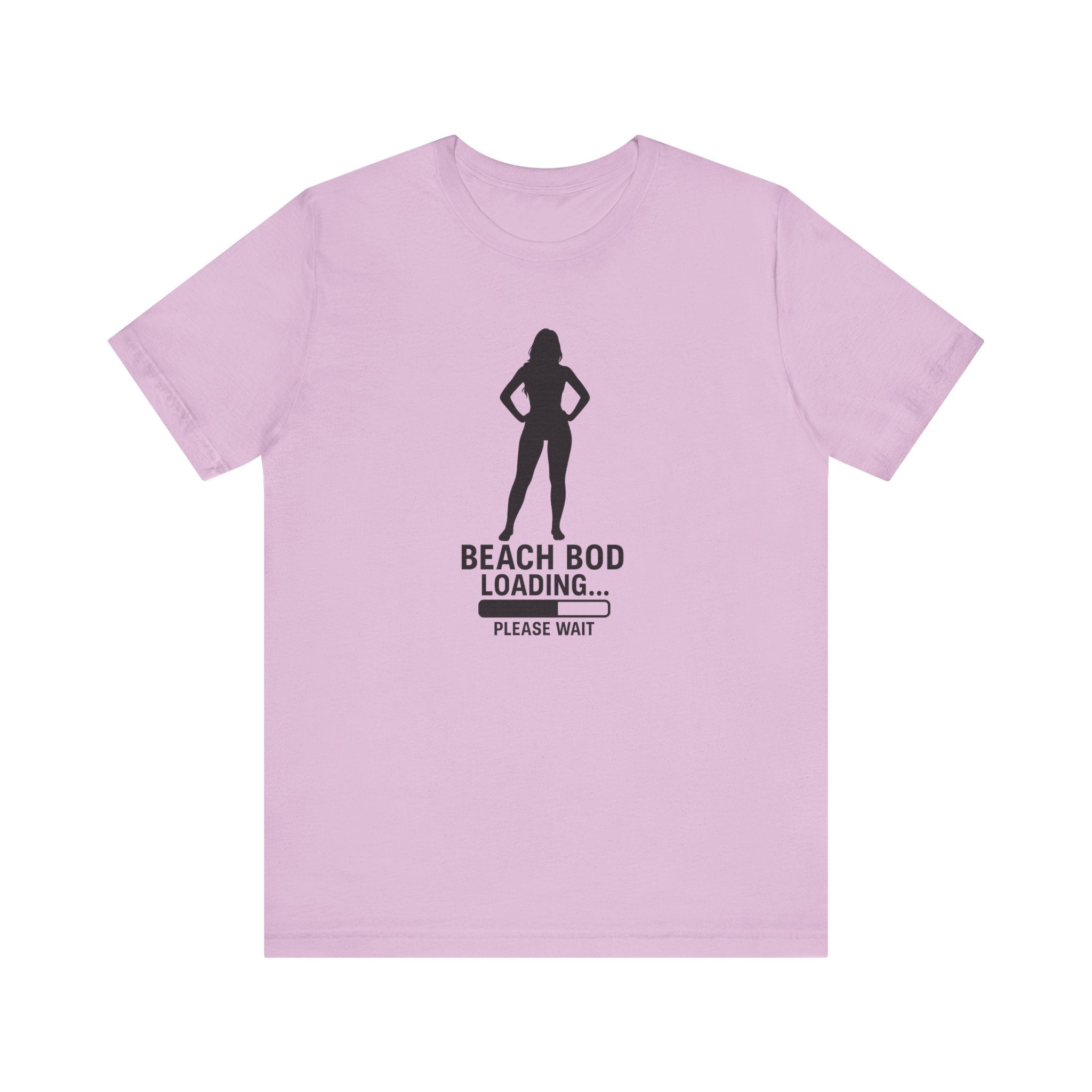 Beach Bod Loading Unisex Tee, Funny T-Shirt for Summer, Workout Motivation Shirt