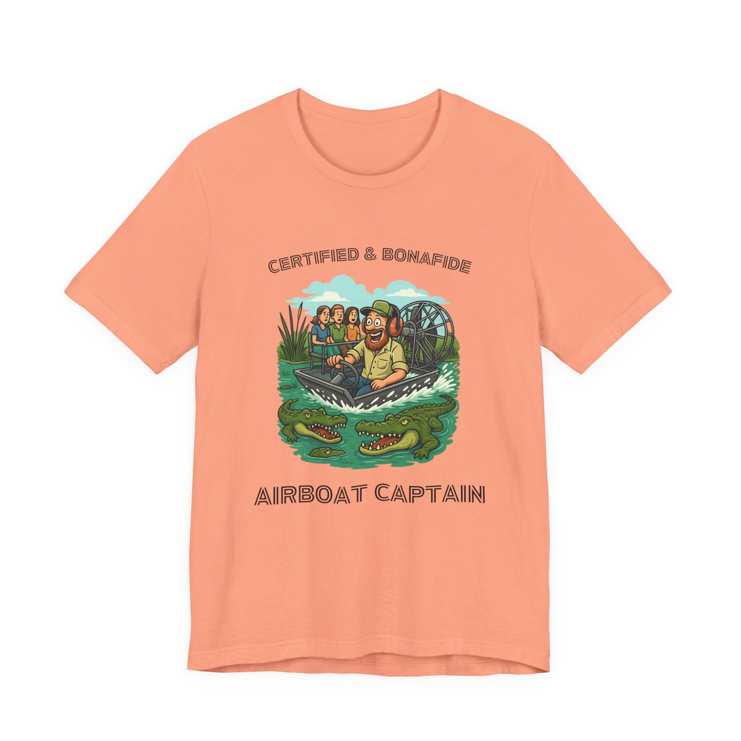Airboat Captain Tee - Adventure Awaits! Perfect for Outdoor Enthusiasts