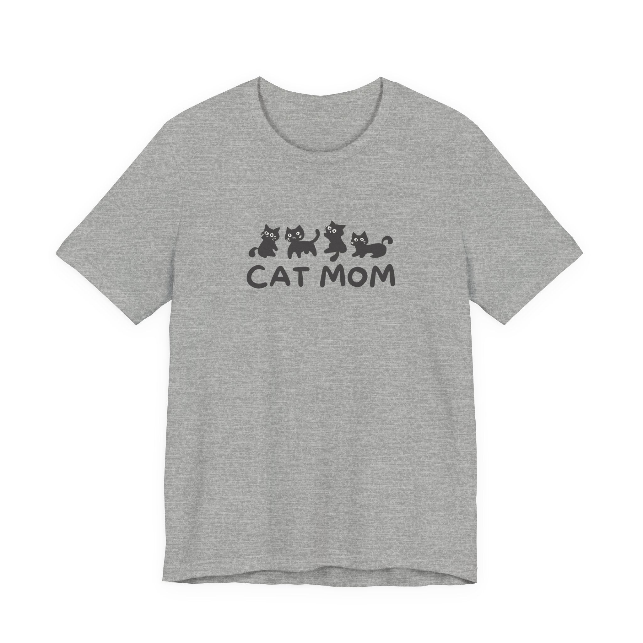 Cat Mom Unisex Jersey Tee - Perfect Gift for Cat Lovers