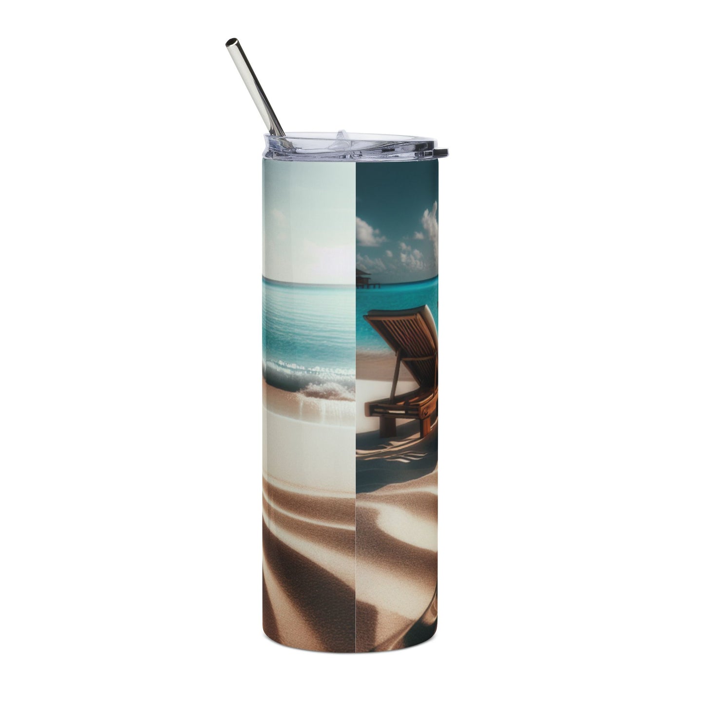 Beach Chairs Stainless Steel Tumbler