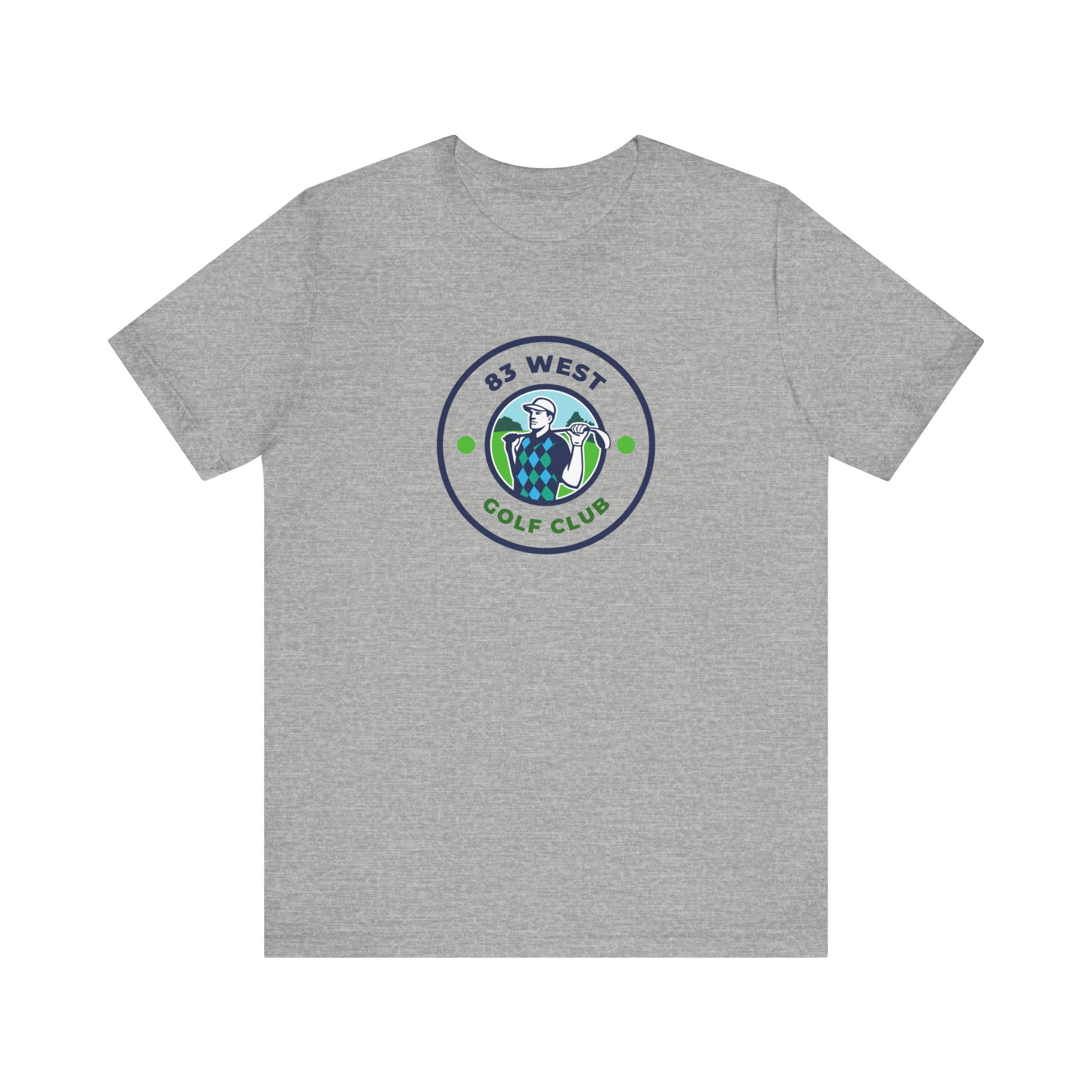 83 West Vintage Golfer Unisex Jersey Tee