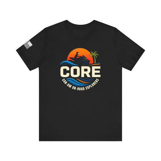 CORE Unisex Tee - White Lettering Style