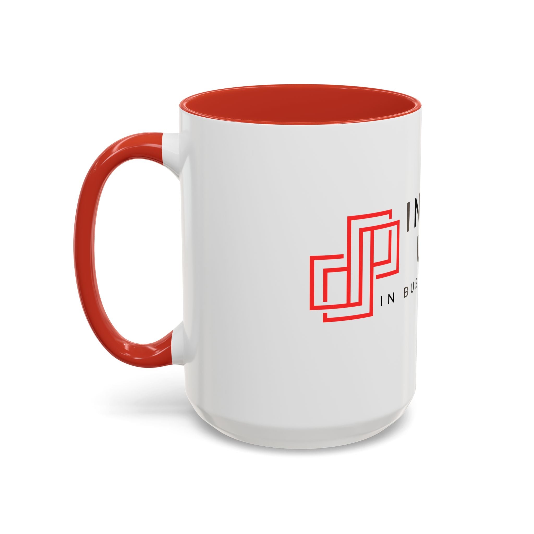 Infinity Upside™ Branded Accent Coffee Mug – Logo Coffee Cup (11/15oz)