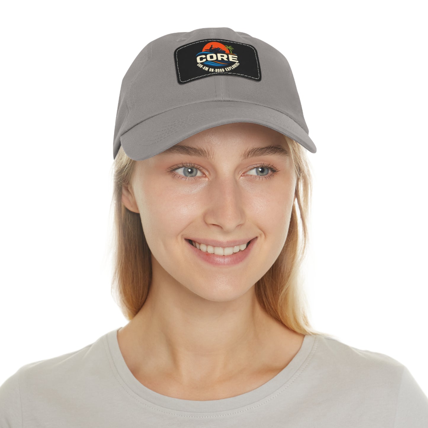 Core with Leather Patch, Casual Cap