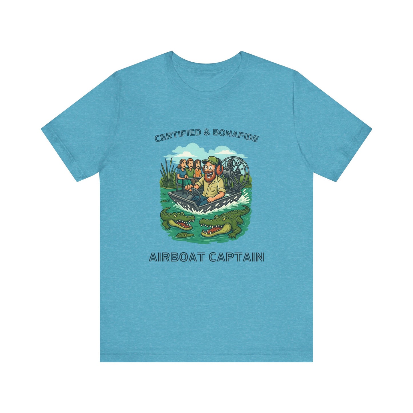 Airboat Captain Tee - Adventure Awaits! Perfect for Outdoor Enthusiasts