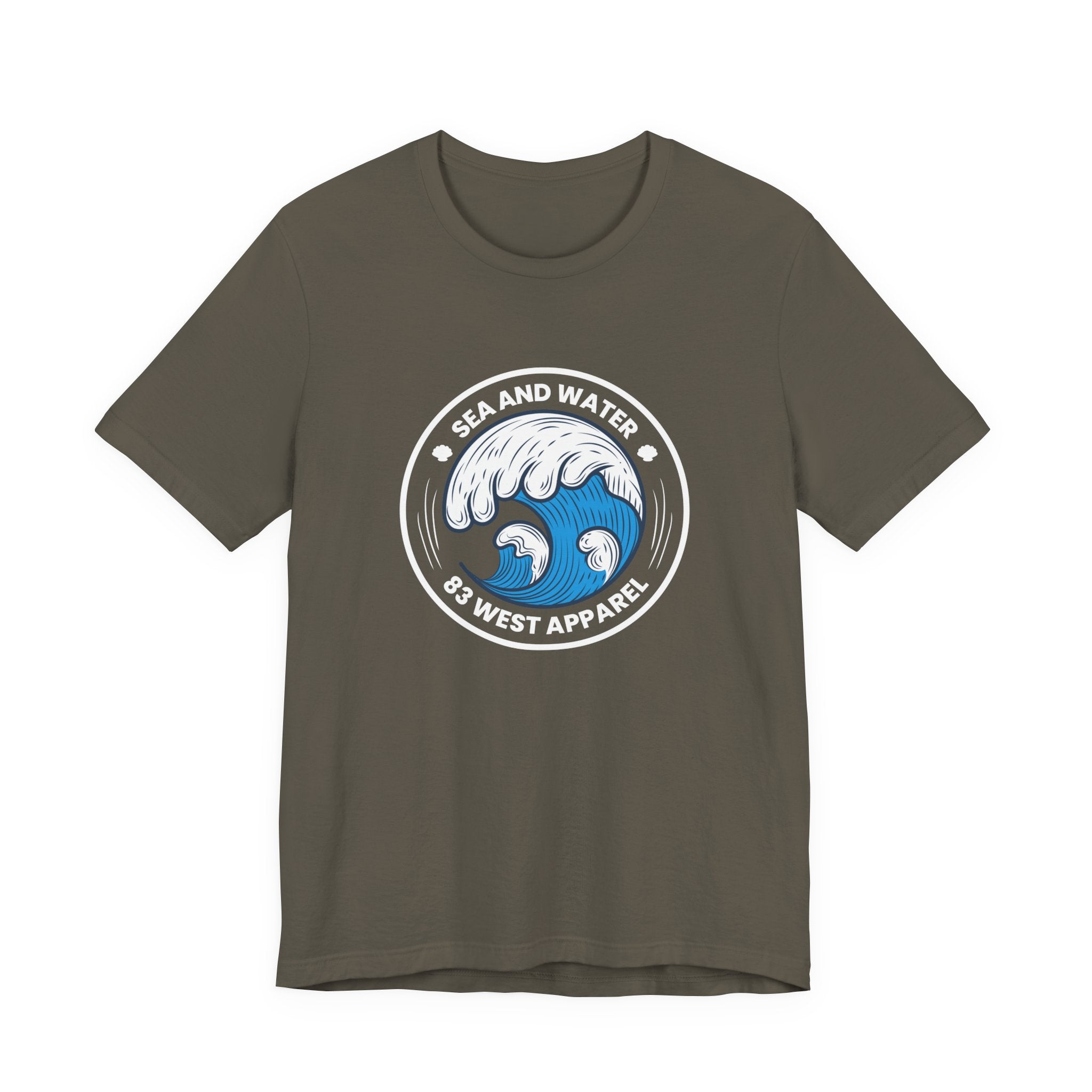 Sea and Water Unisex Jersey Tee - Perfect for Beach Lovers
