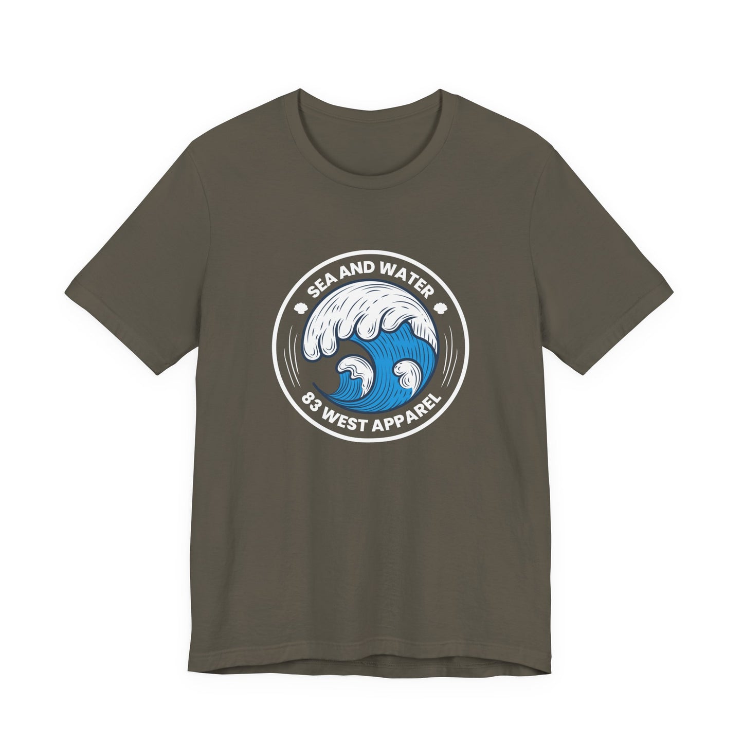 Sea and Water Unisex Jersey Tee - Perfect for Beach Lovers