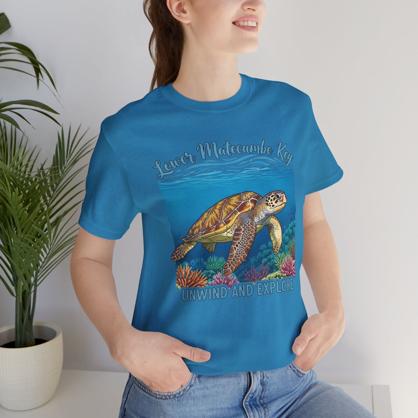 FLORIDA KEYS COLLECTION Lower Matecumbe Key 'Unwind and Explore' Design with Sea Turtle