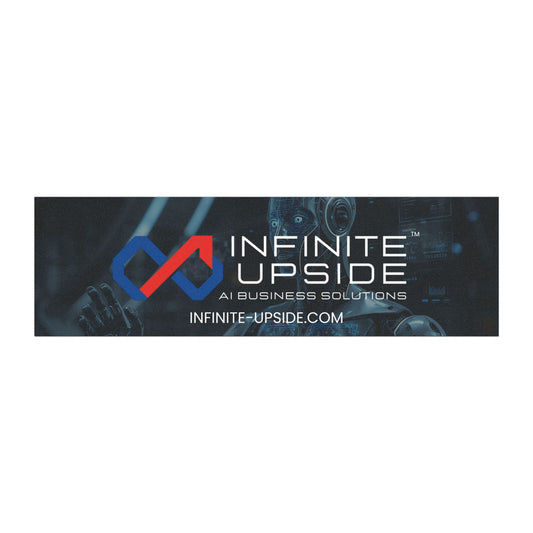 INFINITE UPSIDE™ AI Business Solutions Car Magnets, Custom Car Décor, Vehicle Accessories