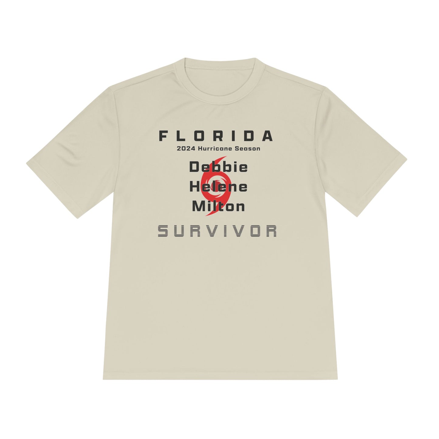 Florida 2024 Hurricane Season Unisex Moisture Wicking Tee