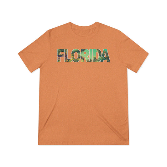 Florida Sunshine State Unisex Triblend Tee - Casual Summer Style
