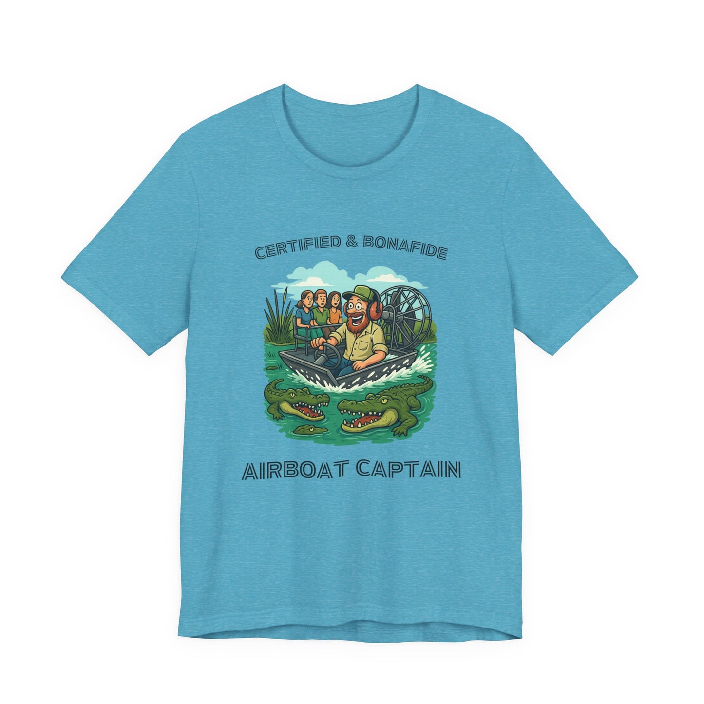 Airboat Captain Tee - Adventure Awaits! Perfect for Outdoor Enthusiasts