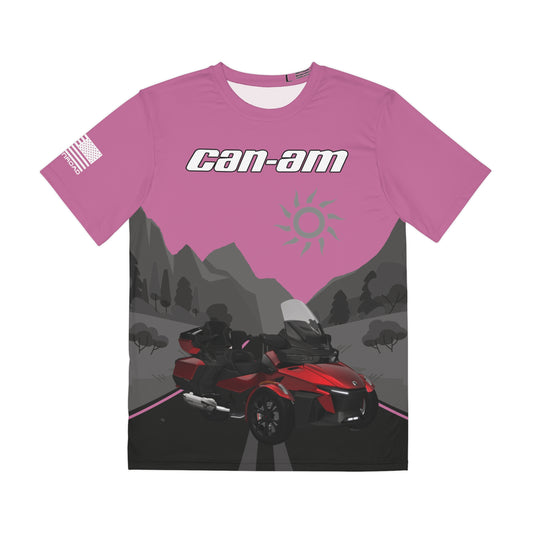 CAN-AM SPYDER SCENIC FWC EDITION T-SHIRT PINK