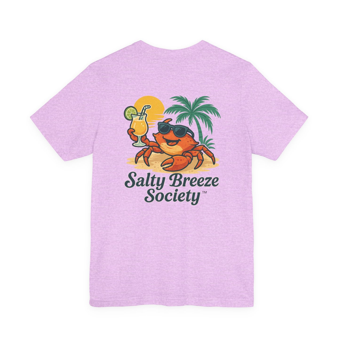 Salty Breeze Society Tee, Beach T-Shirt, Summer Vibes Shirt
