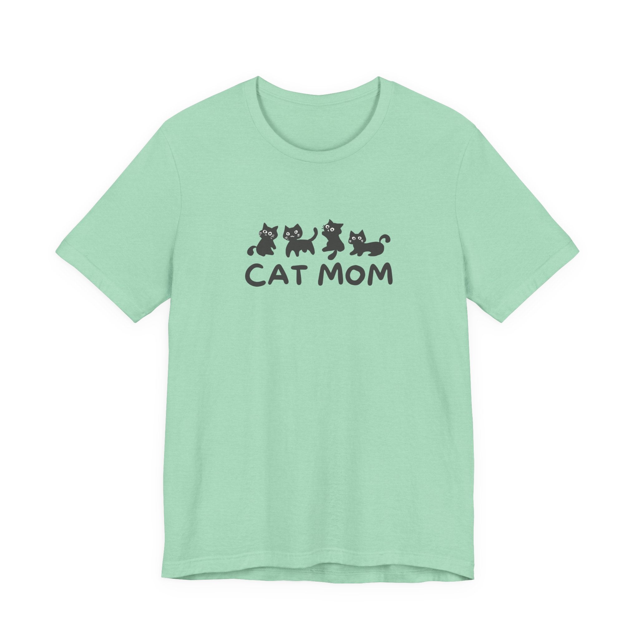Cat Mom Unisex Jersey Tee - Perfect Gift for Cat Lovers