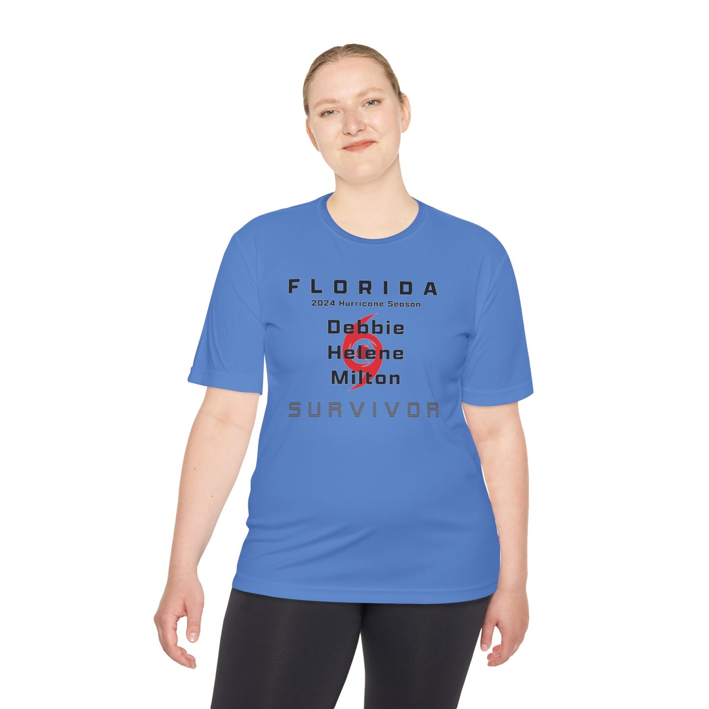 Florida 2024 Hurricane Season Unisex Moisture Wicking Tee