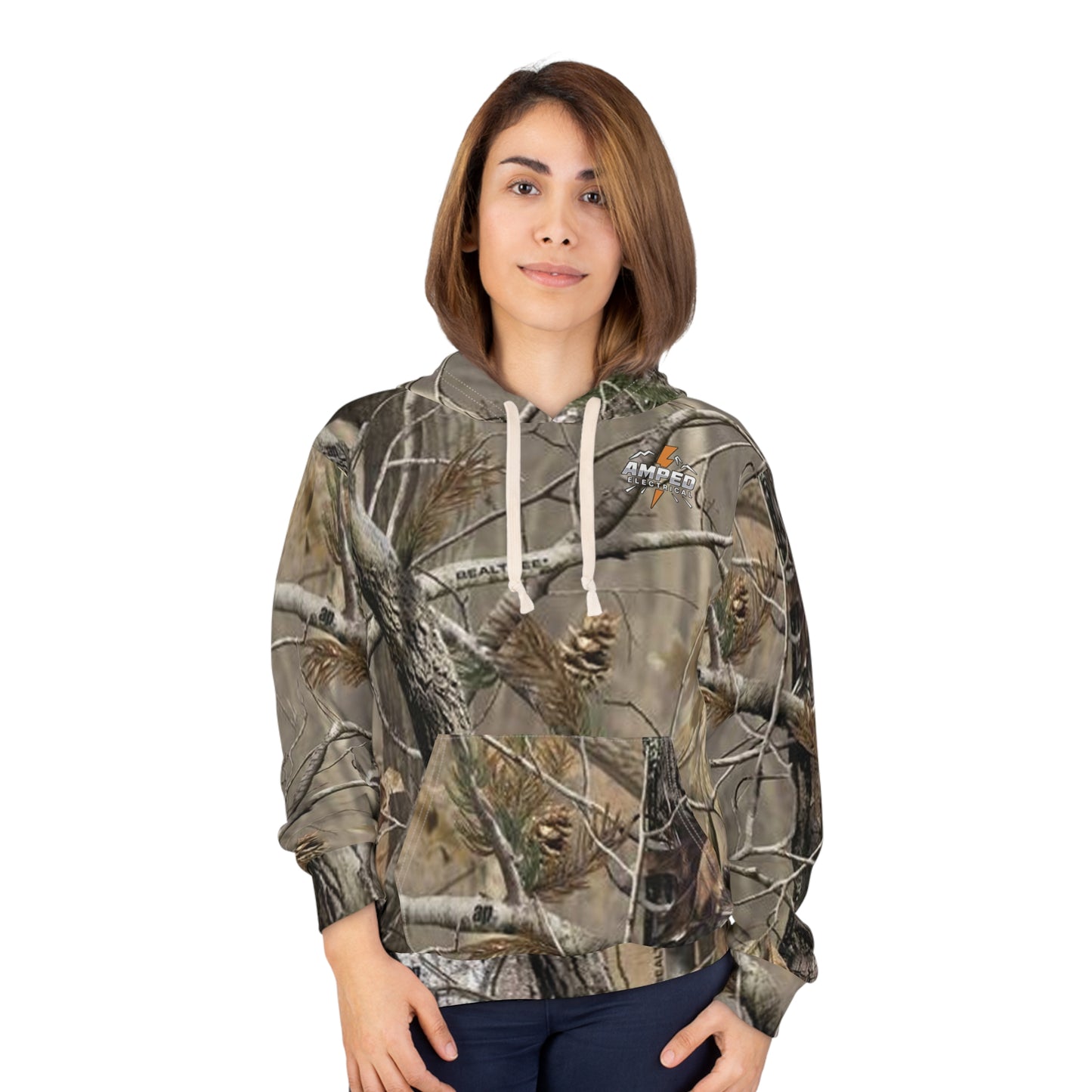 AMPED ELECTRIC COLLECTION | Unisex Camouflage Pullover Hoodie