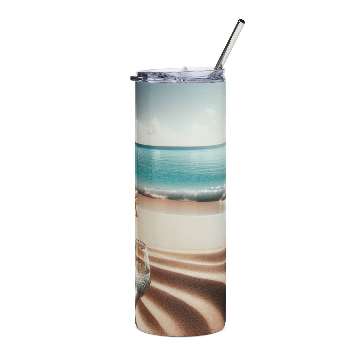 Beach Chairs Stainless Steel Tumbler