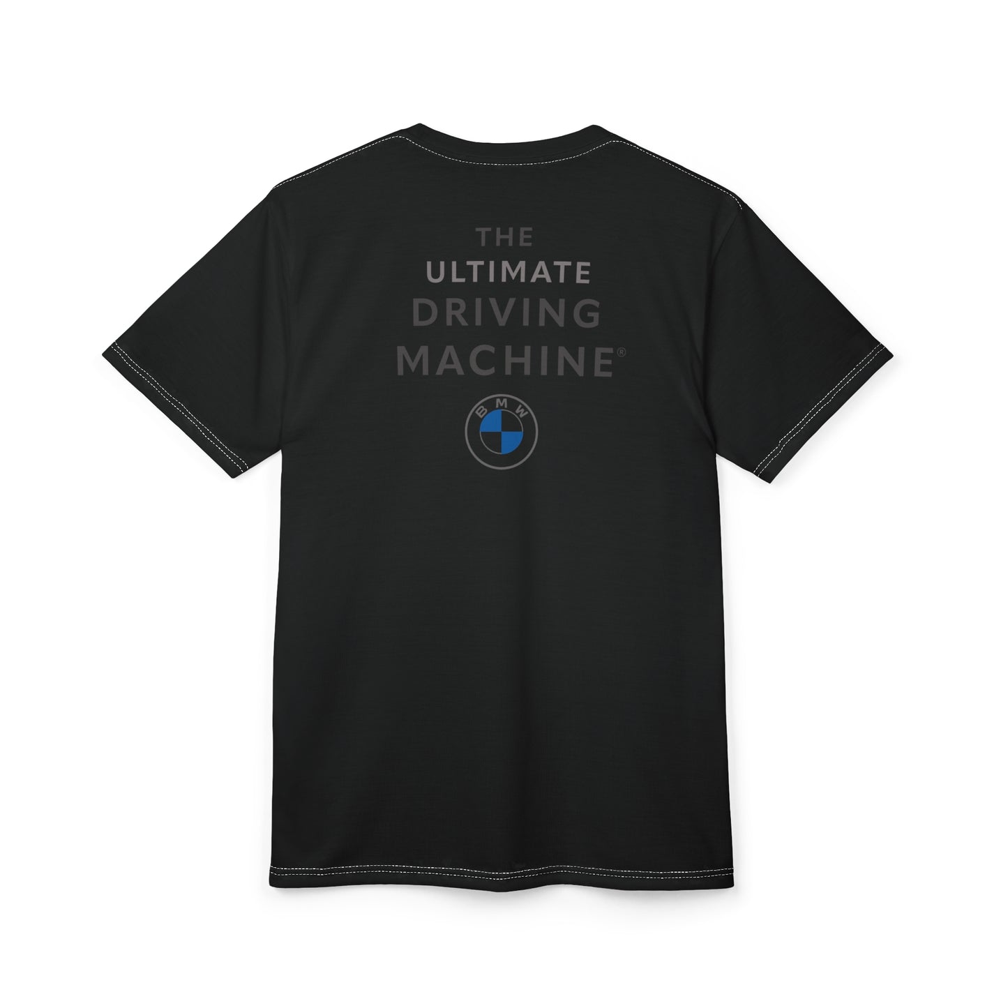 BMW Unisex Cut & Sew Tee - Ultimate Driving Machine Graphic Tee