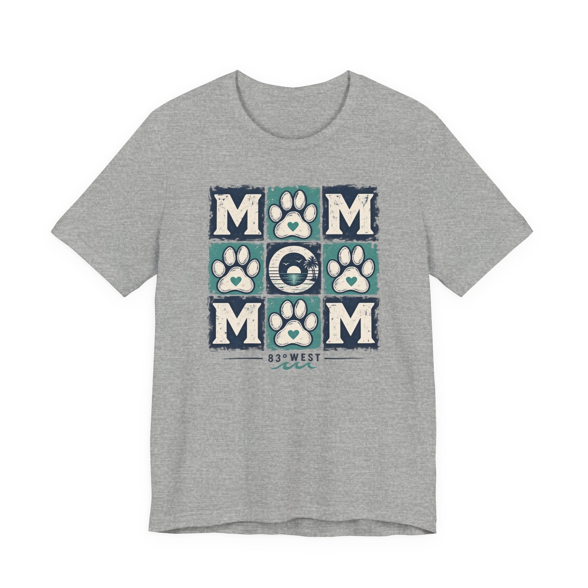 Dog Mom T-Shirt – Dogs and Sunsets Go Together for Dog Moms