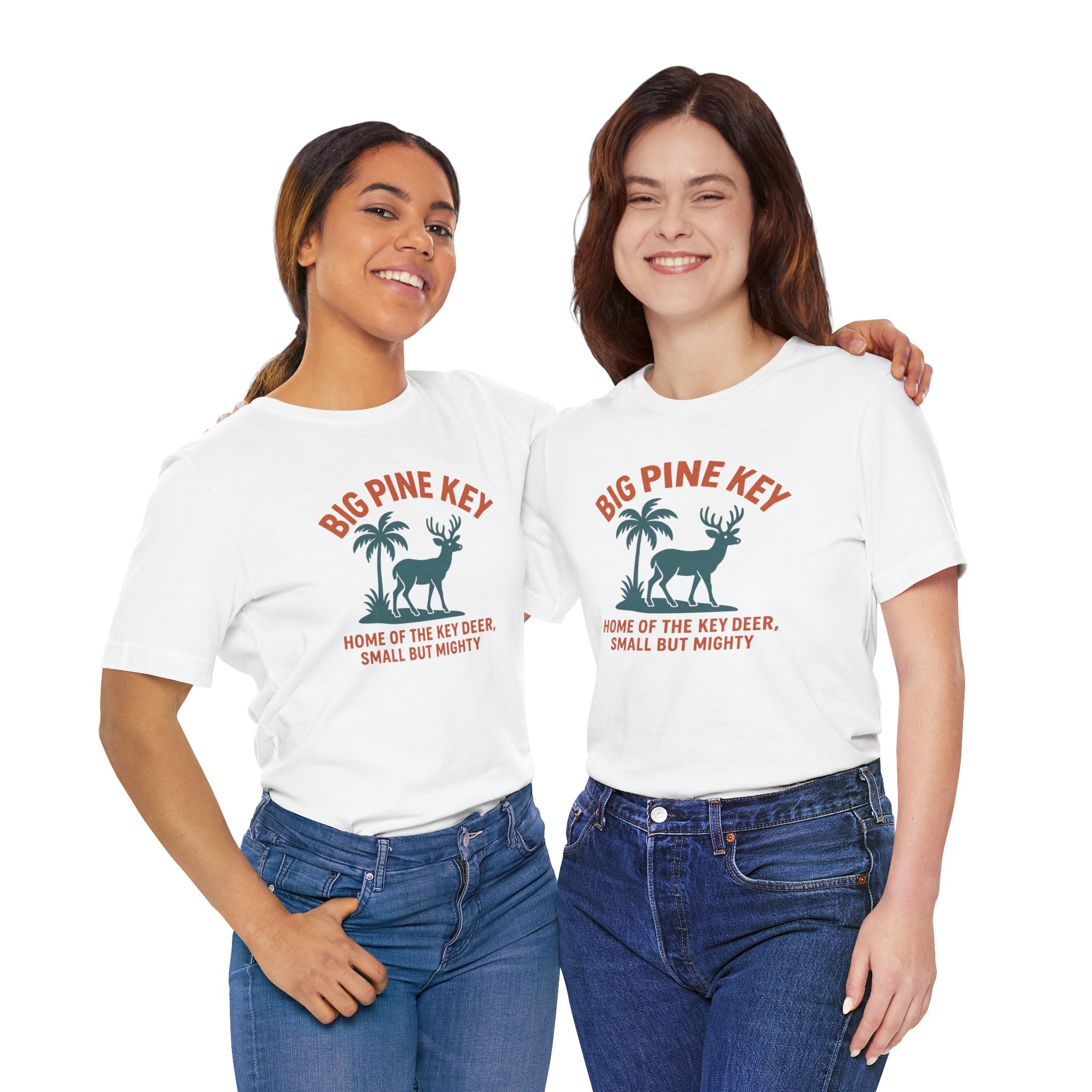 FLORIDA KEYS COLLECTION Big Pine Key Unisex Tee – Home of the Key Deer, Relaxed Fit Casual Shirt