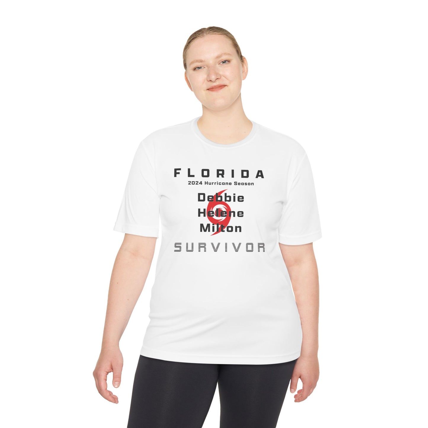 Florida 2024 Hurricane Season Unisex Moisture Wicking Tee