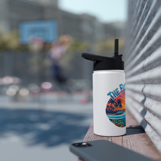 Florida Keys Water Bottle, Florida Vibes for Hydration, Eco-Friendly Travel Mug