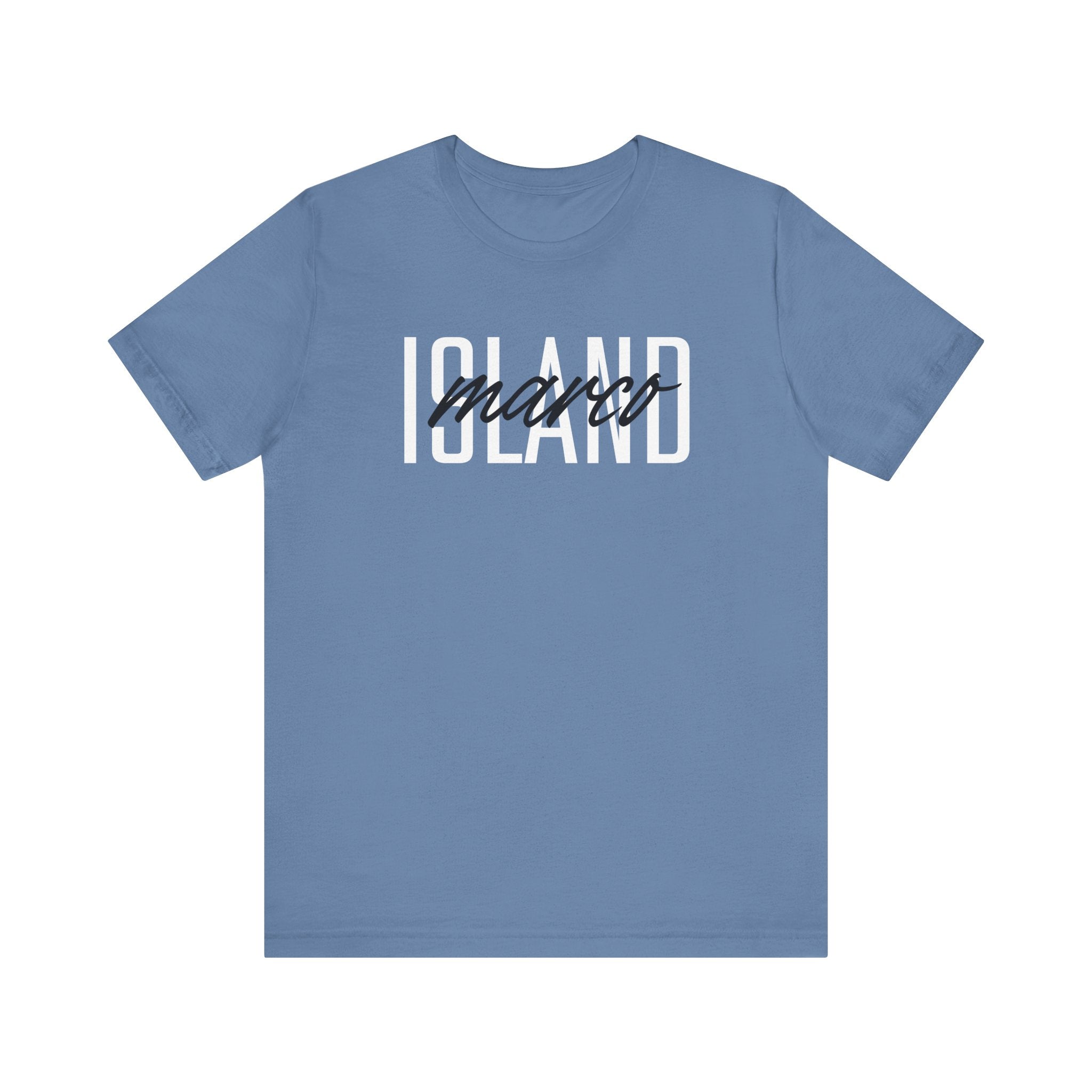 Marco Island Unisex Tee - Tropical Vibe Shirt for Beach Lovers, Summer Wear