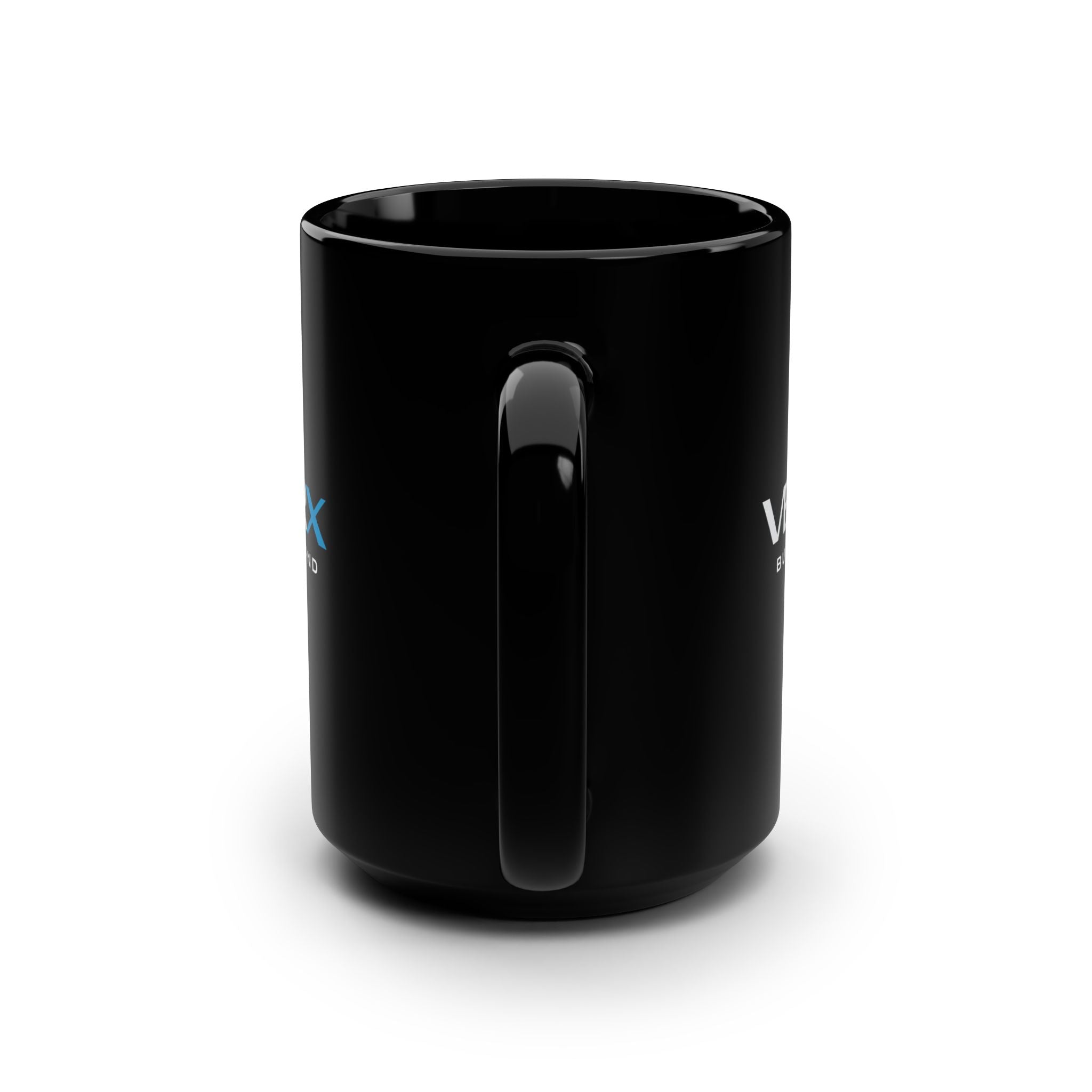 VENTURX Black Coffee Mug