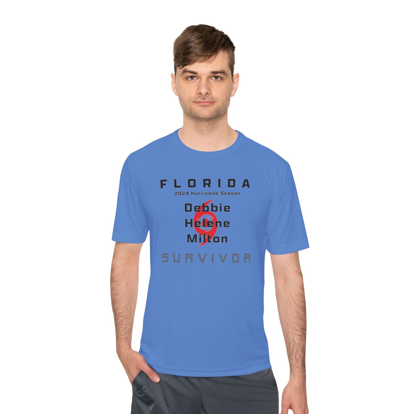Florida 2024 Hurricane Season Unisex Moisture Wicking Tee