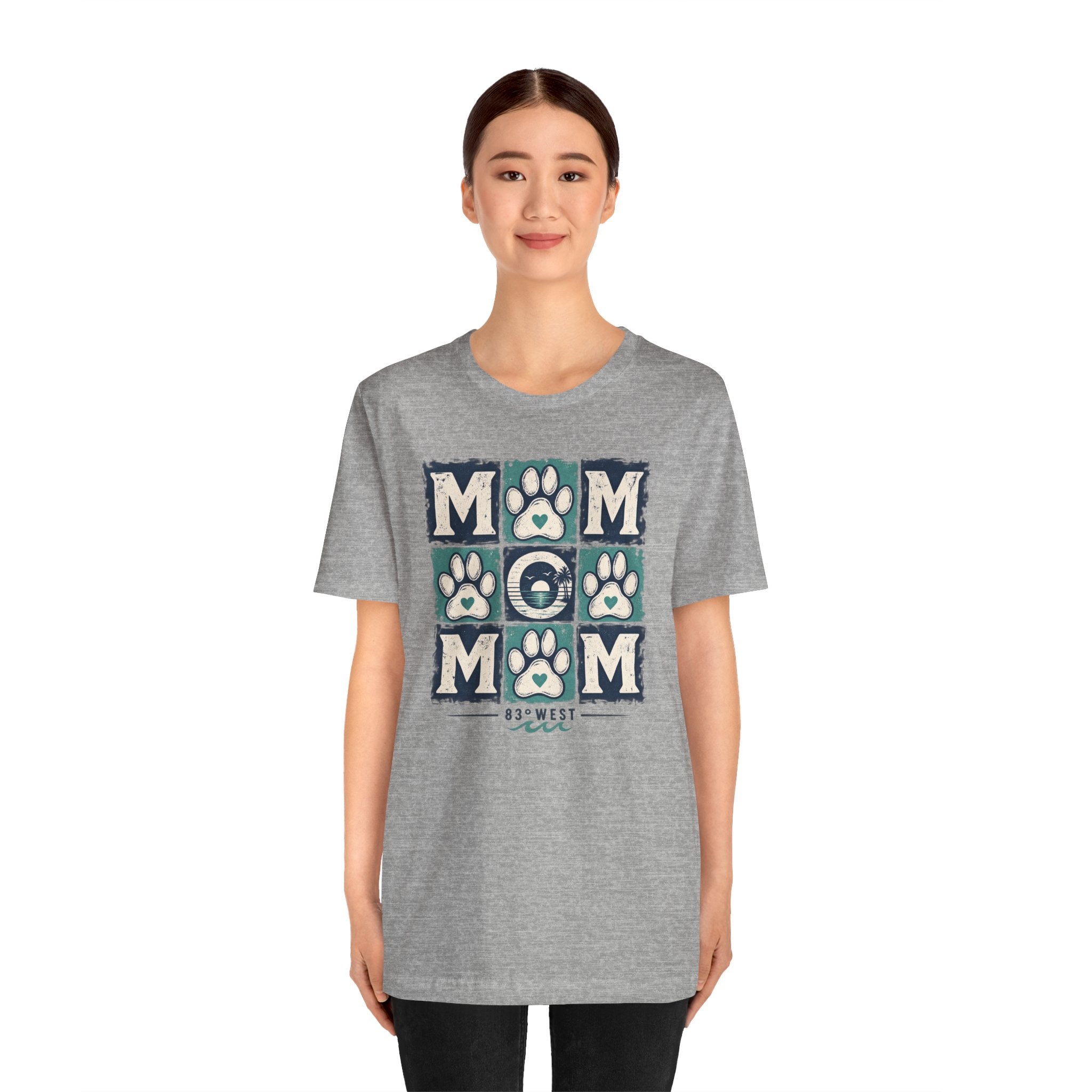 Dog Mom T-Shirt – Dogs and Sunsets Go Together for Dog Moms